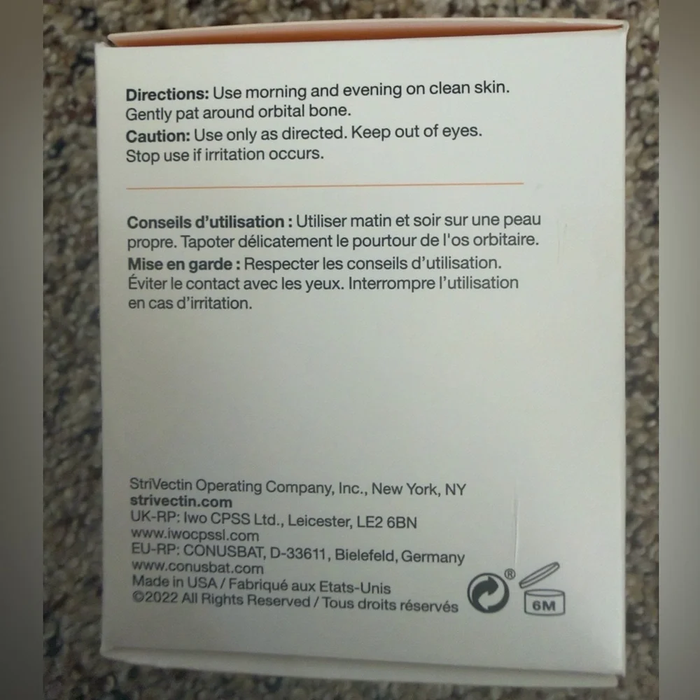 StriVectin-C Firming Eye Cream - Brand new - Picture 5 of 5